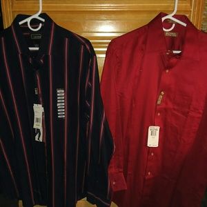 Men's large shirts and sweaters